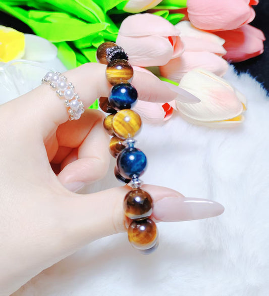 Boost self-confidence and Increase courage tiger's eye braclet
